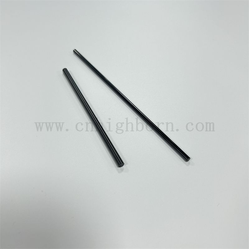 Black Black Yatta personnalisé Zirconia ZRO2 Bar de tige en céramique