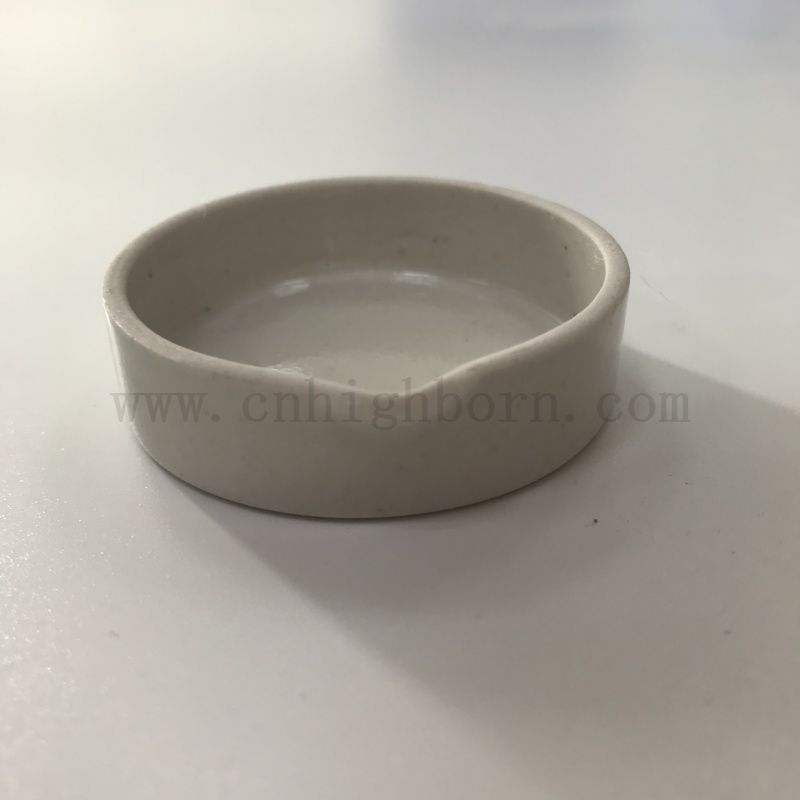 52x14 mm inférieur plat en porcelaine évaporante Pan Laboratoire Cylindrical Ceramic Evaporation Plat