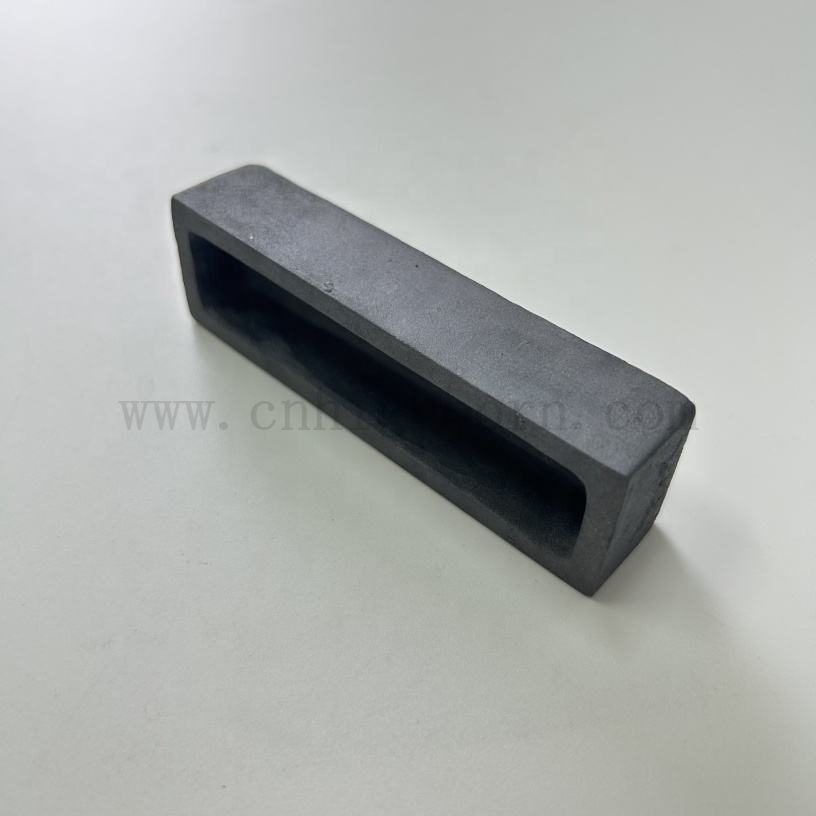 Haute conductivité thermique en carbure de carbure de carbure fondant sic en céramique Crucible