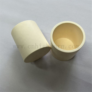 Haute pureté 99% Analyse de chimie en céramique en alumine Crucible Crucible AL2O3 Porcelaine Labware Melting Pot