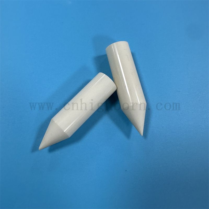 Tubage en céramique en alumine personnalisé à 99% 95% AL2O3 Pièces de manches en céramique