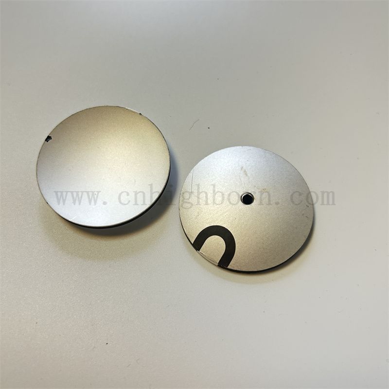 Transducteur vibrant ultrasonique haute puissance personnalisé disque en céramique piézoélectrique