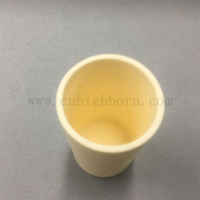 Laboratoire de résistance à haute température 99% AL2O3 CRUCIBLE 50 ml 100 ml 99% Crictible en céramique d'alumine