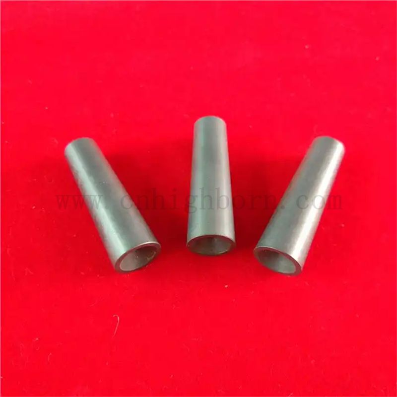 Tuyaux de buse en céramique SSIC résistant aux chocs de choc thermique