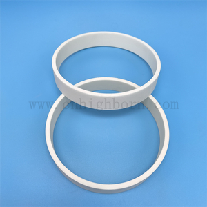 Boucle en céramique adaptée aux besoins du client du grand diamètre Al2O3 d'anneau d'alumine d'isolation