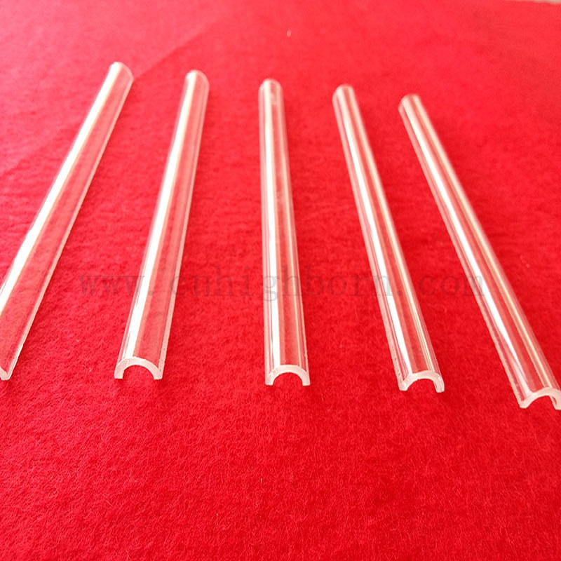 Plaque d'arc à arc de silice fusionnée en quartz à quartz personnalisé