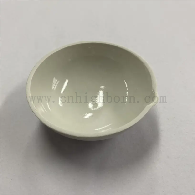 Stock de 60 mm de laboratoire en porcelaine vitrée en céramique volamique 
