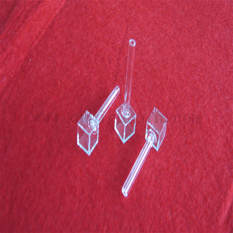 Couvettes de chambre à gaz atomiques de quartz de laboratoire CUVETTE