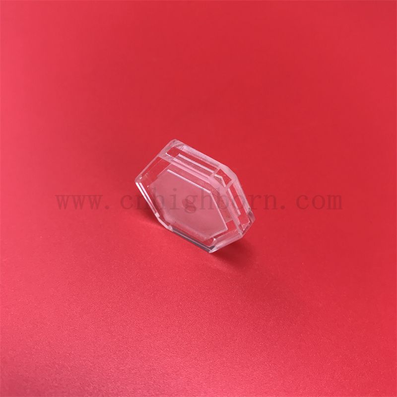 Corrosion Resistance Flow Cell 10 mm Longueur de chemin de chemin UV CUVETTE DE VERRE