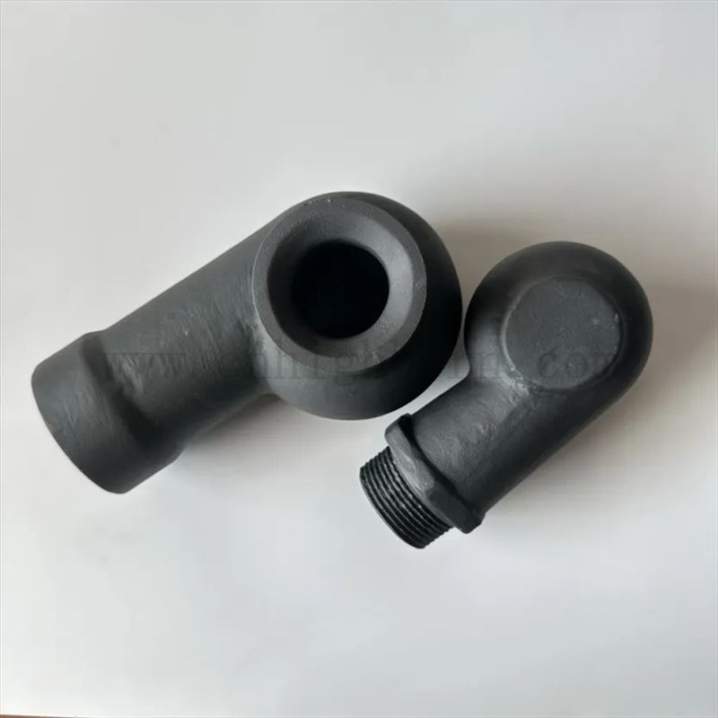 RBSIC Céramique Flue Gas Desulfurizing Buse Silicon Carbide Céramique Tube