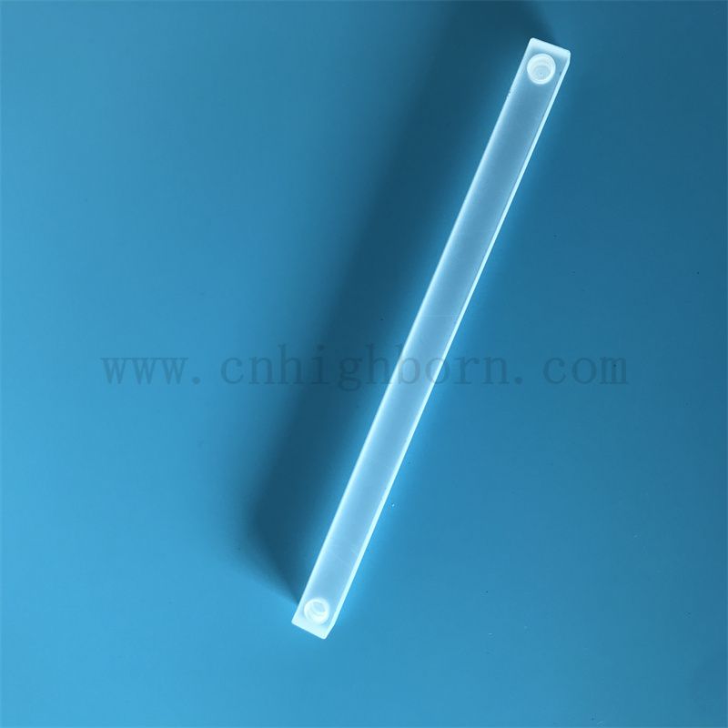 Fabricant translucide de haute pureté Tie en verre de silice à barre de quartz de la barre de silice