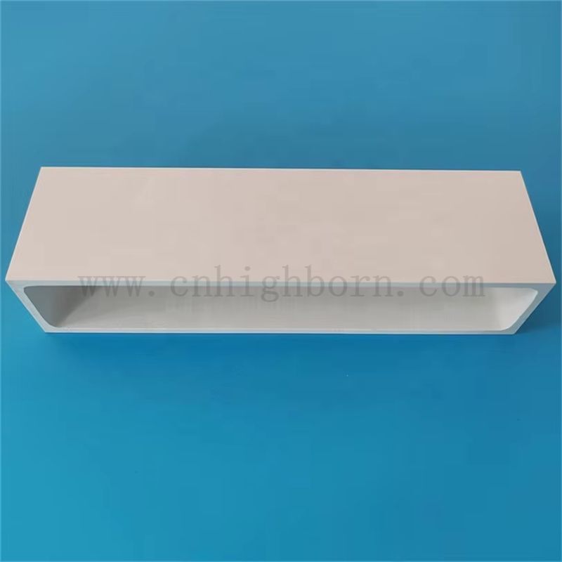 Haute pureté 99% BN CRUCIBLE CUCIBLE RECTANGE DE NITRON DE BORON