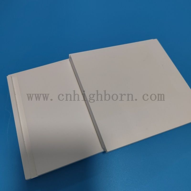 Plaque de nitrure de bore de placage en céramique court avec rainures