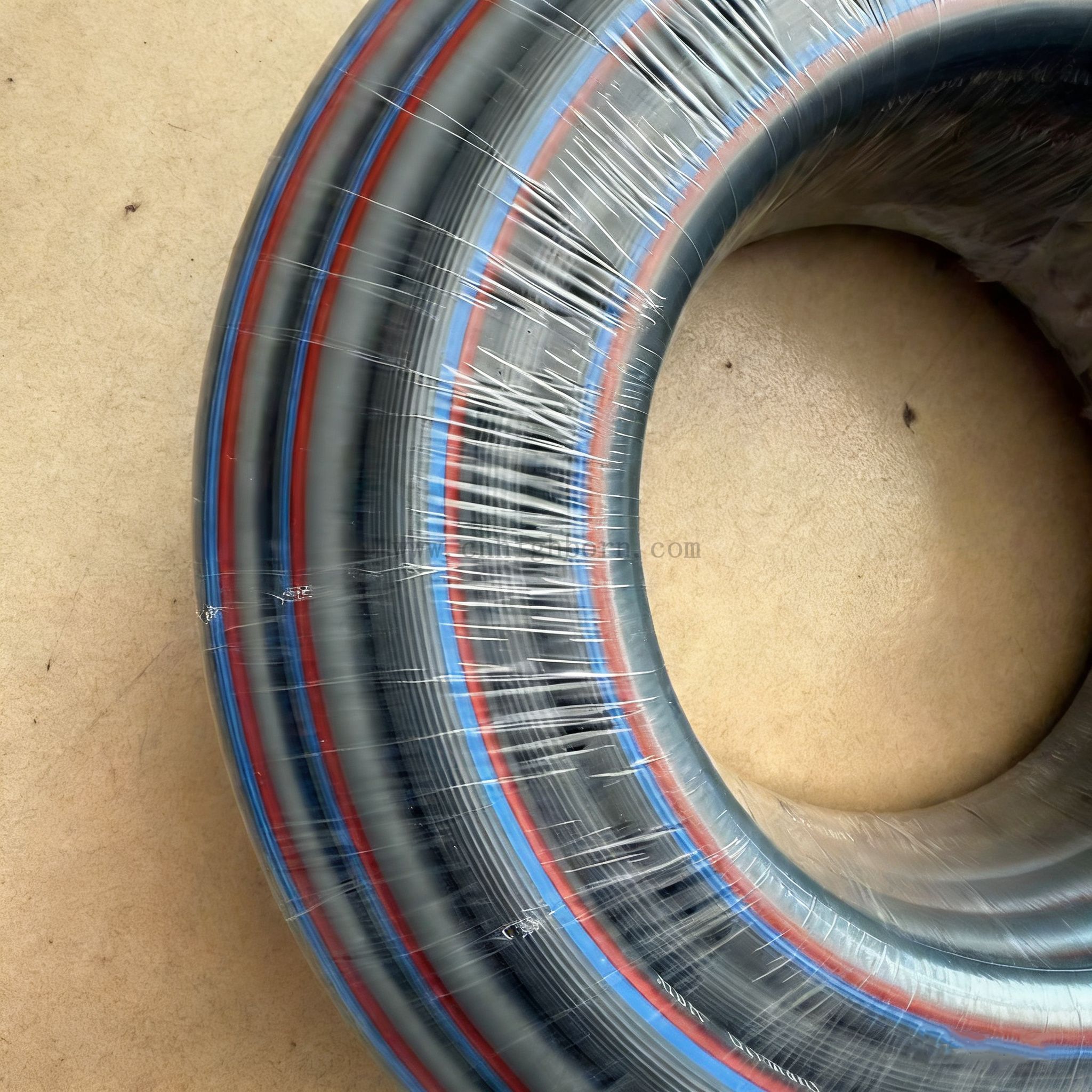 Tuyau en caoutchouc de silicone pour pompe à air en PVC, rayures antigel, tuyau d'air pour compresseur d'air haute pression, grand et petit canon à air antidéflagrant