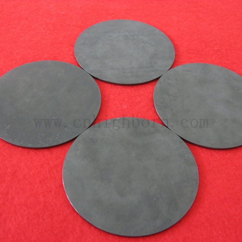 Fiche en céramique stabilisée Black Zro2 stabilisée Yttria personnalisée