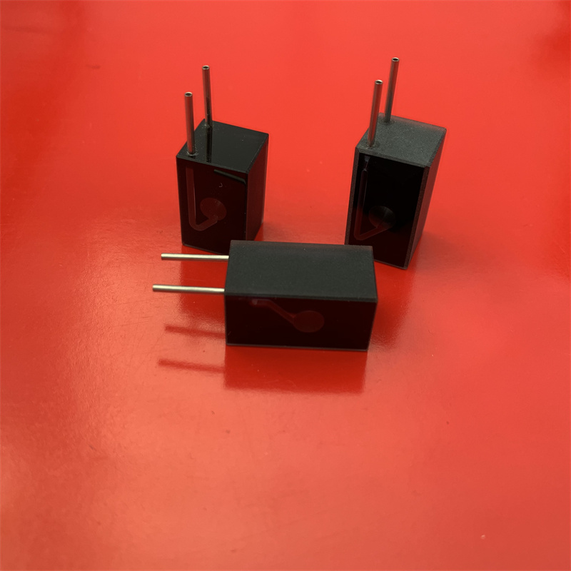 Tath lumineux de 10 mm 0,03 ml de flux de verre optique Couve noire de quartz