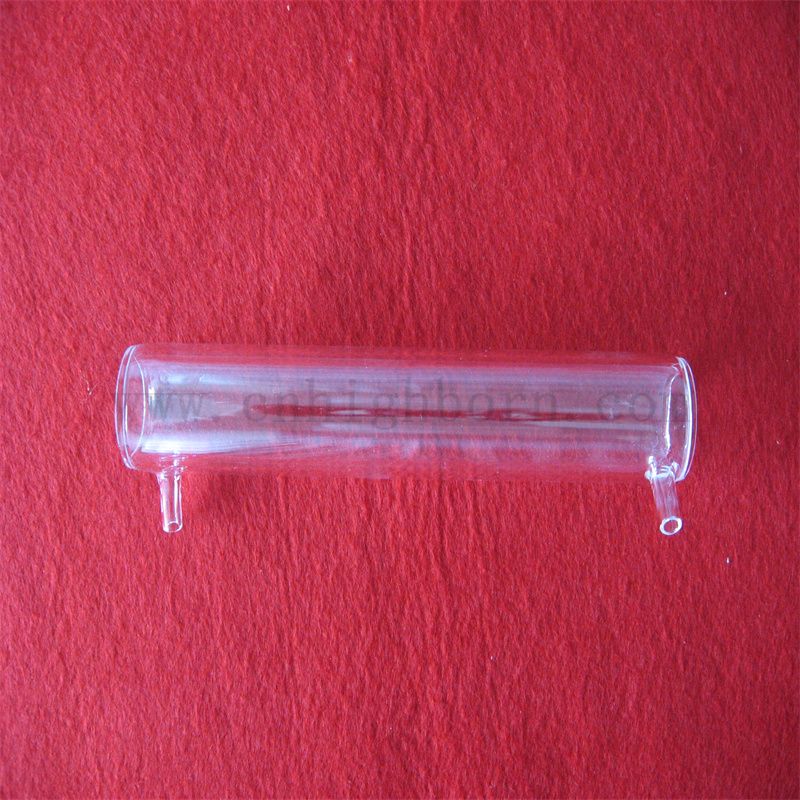 cellule en verre de quartz transparent