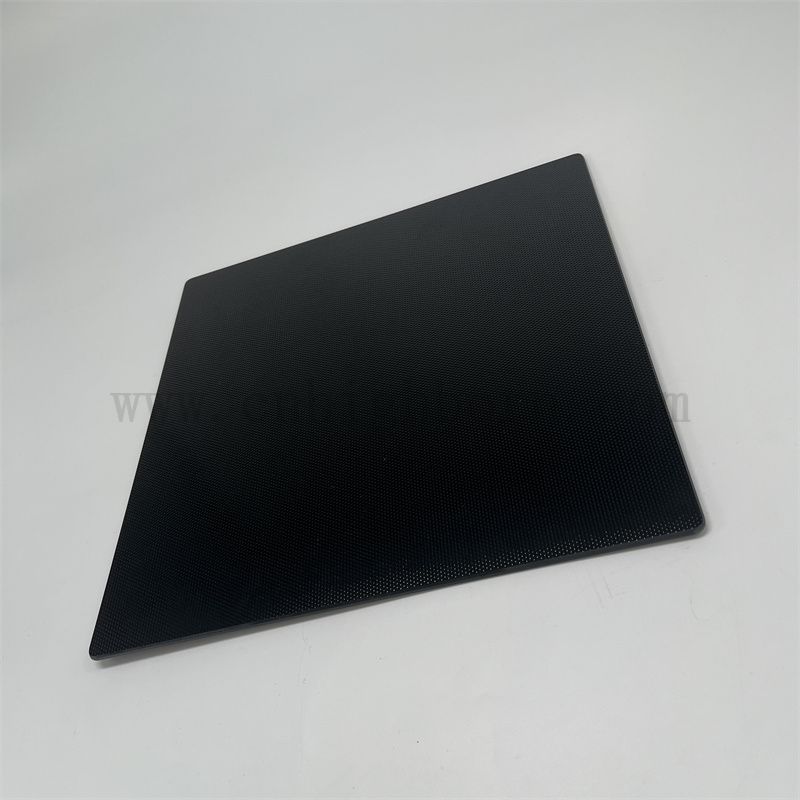 Résistance à haute température carrée carrée de chauffage microcristallin en verre en verre de chauffage en céramique