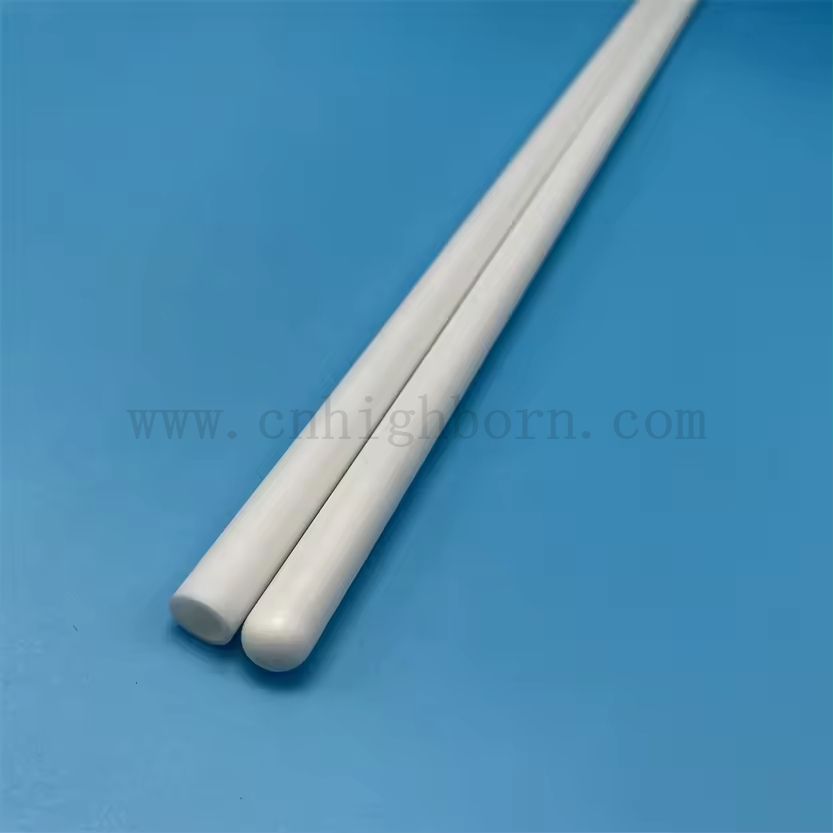 Haute dureté de dureté yttria Zirconia YSZ Zirconia Tube de céramique ZRO2