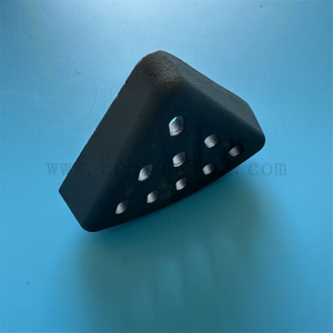 Plat triangulaire en céramique à hautes températures de grille de carbure de silicium de SiC 