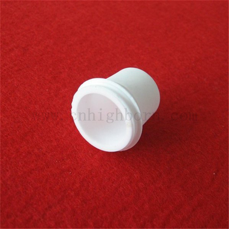 Alumina Ceramic Lampeder Polder AL2O3 AL2O3 lampe irrégulière