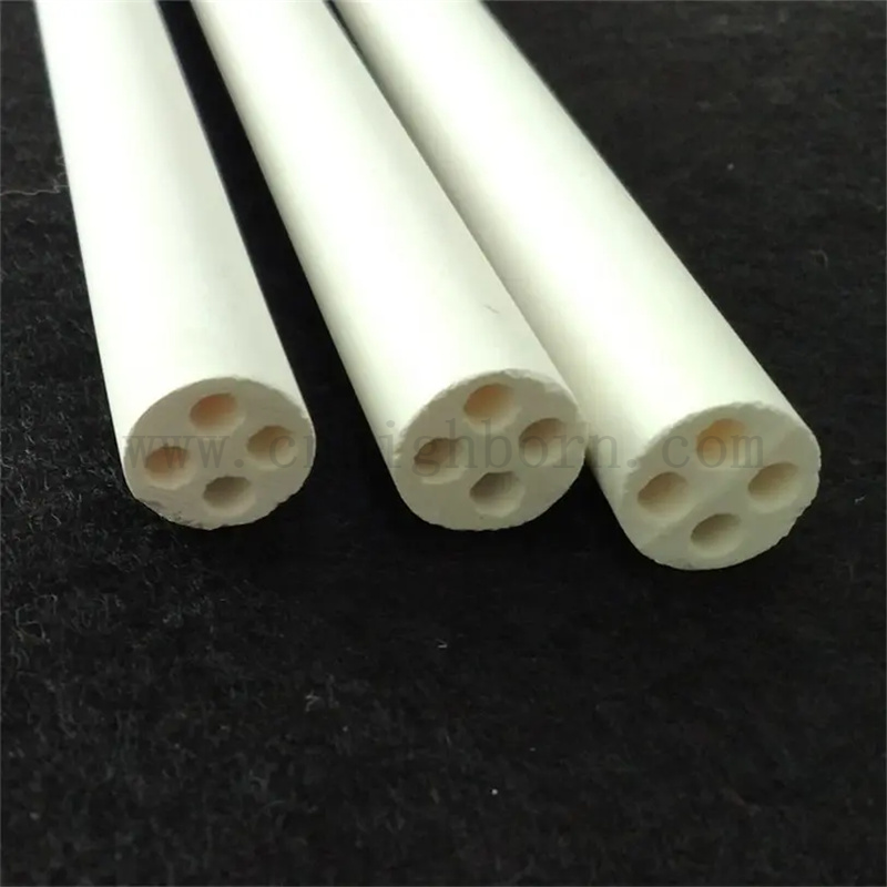 Tube de céramique Mgo à haute pureté