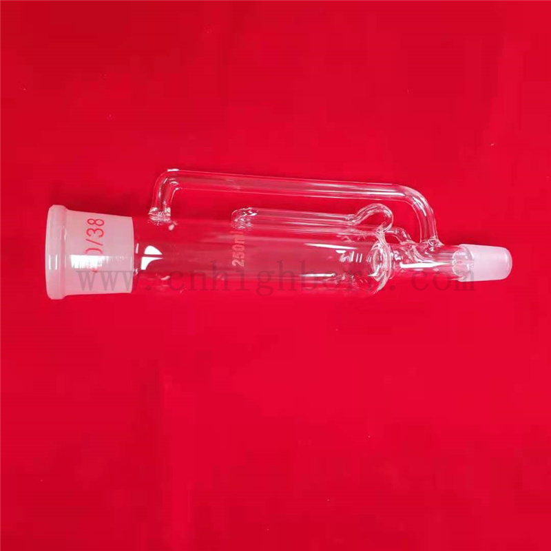 Verre de borosilicate élevé transparent 3.3 laboratoire Utiliser l'extracteur de soxhlet