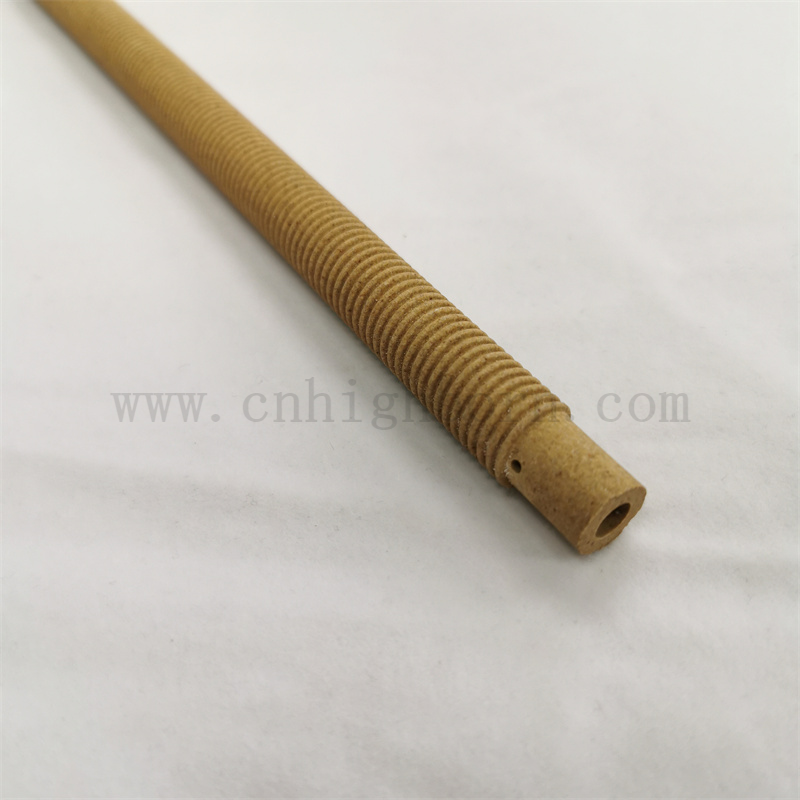 Bonne résistance à l'amortisseur thermique Corderite Mullite en céramique Fiche de chauffage