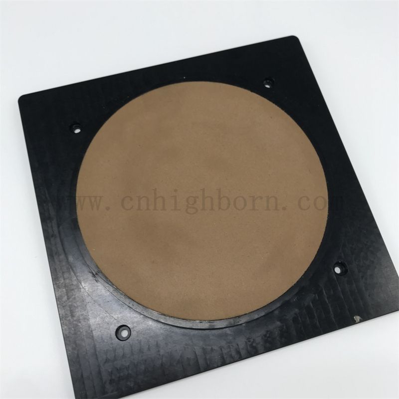 Disque en céramique personnalisable ouverture réparti ouverture rond poreuse al2o3 