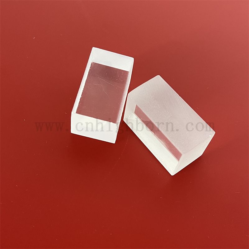 Panneau de silice fusionné deux côtés à deux côtés.