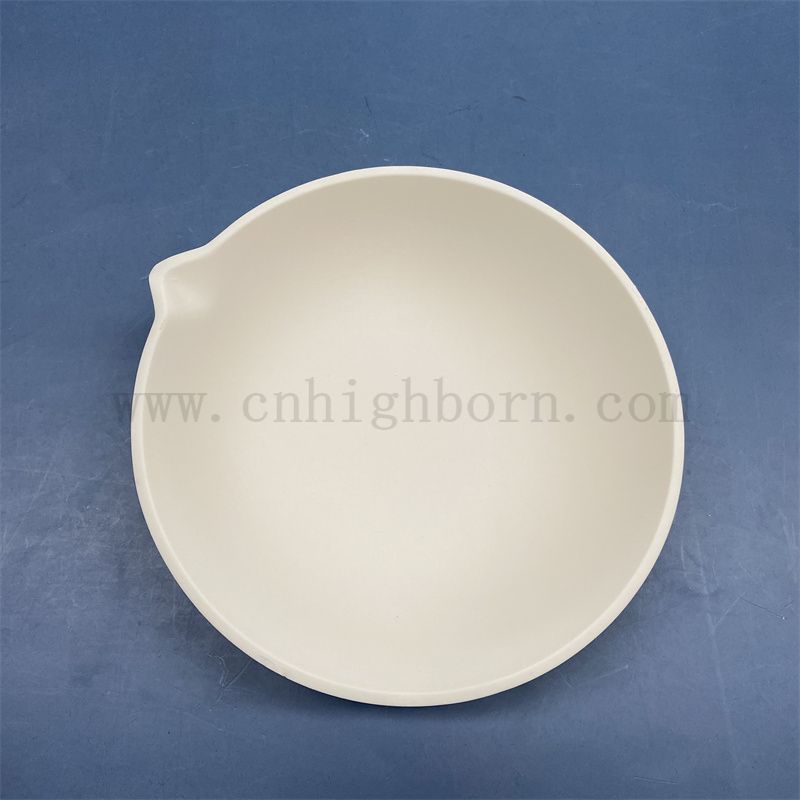 35 à 5000 ml de laboratoire Porcelaine Plat d'évaporation AL2O3 Pan d'évaporation en céramique