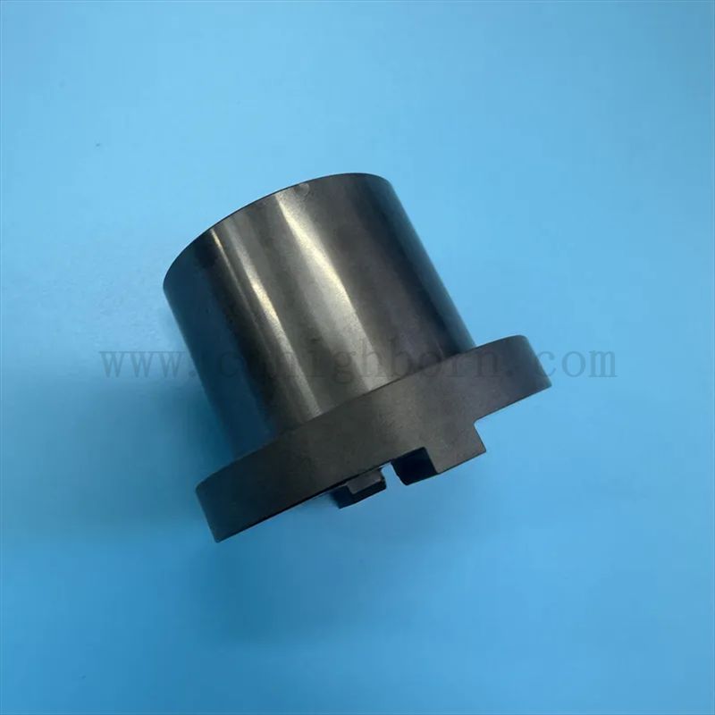 Usinage des pièces de rechange en céramique de carbure de silicium de haute précision