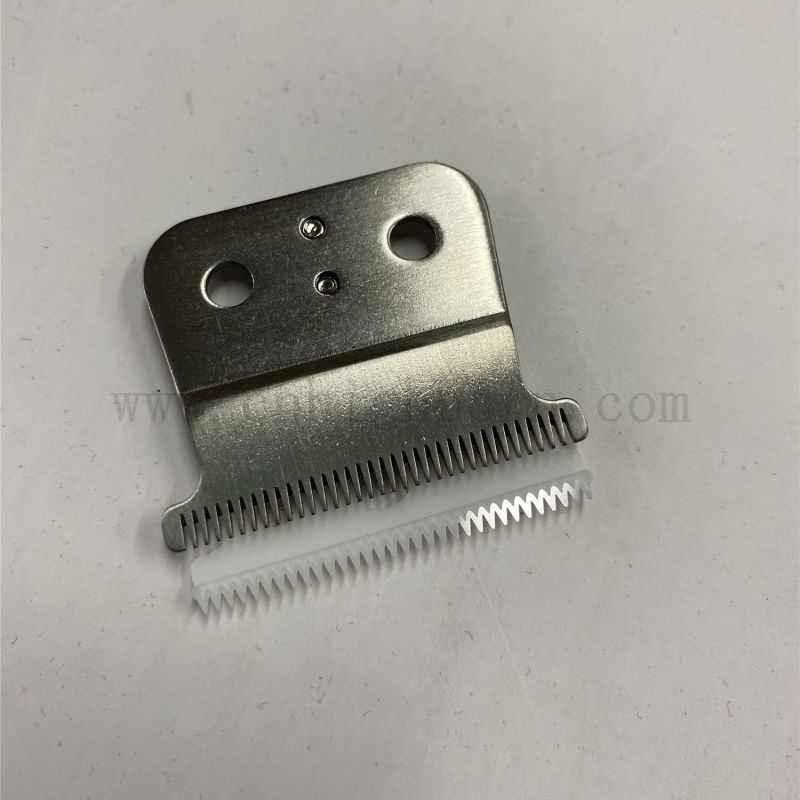 Zircone en céramique en céramique détachable lame de coupe-cheveux animaux avec des lames de remplaçant Clipper de barbere en métal