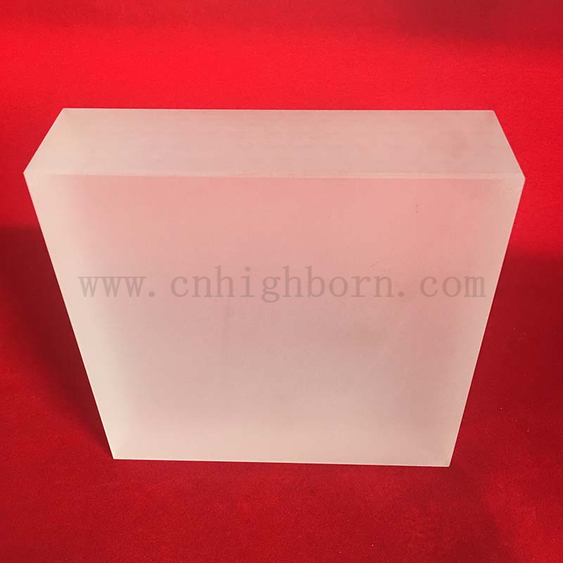 plaque de quartz opaque