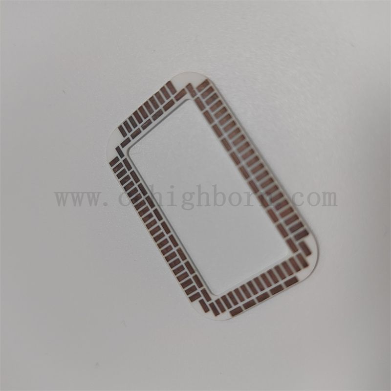 SUBSTRAT DE LA FEUILLE DE CÉRAMIQUE ALUMIQUE 96% personnalisée