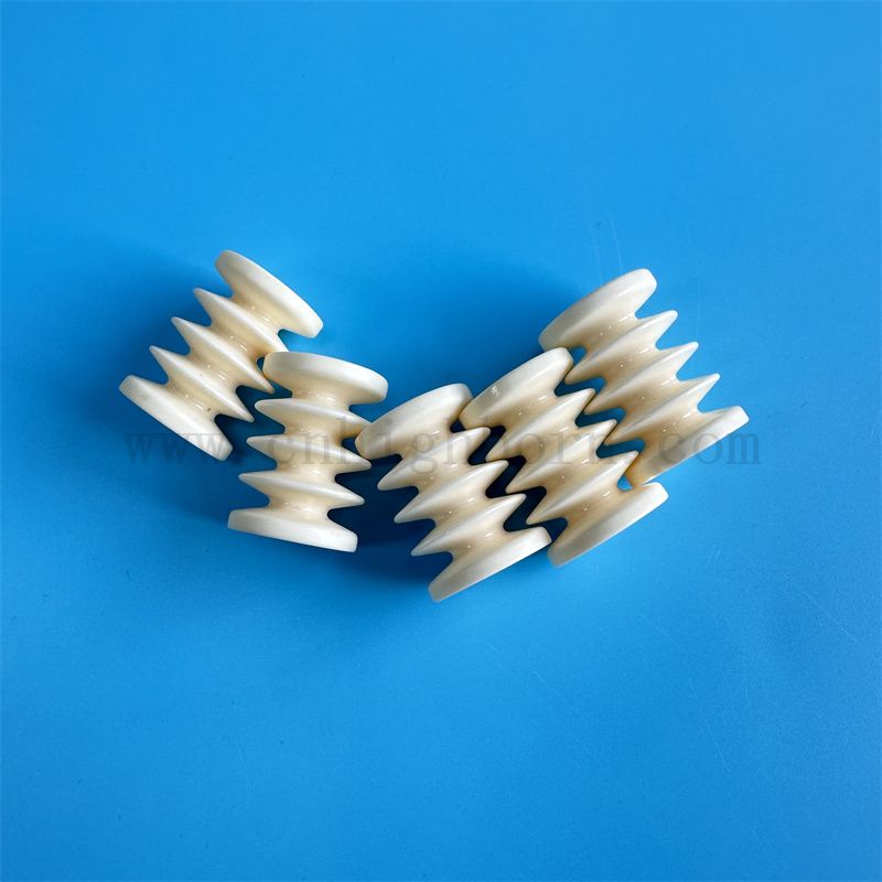 Accessoires de machines textiles usure de l'alumine résistante en céramique textile