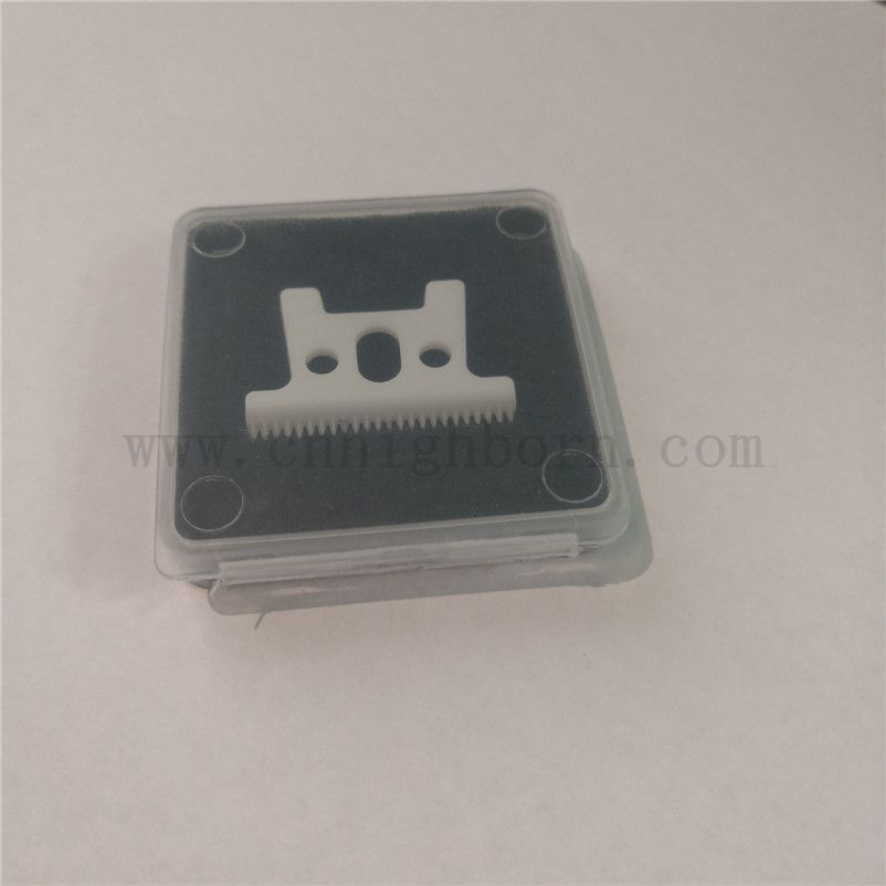 Blanc Blanc de coupe en céramique Zircone Blame d'usure Resistance Pet de toilettage en céramique