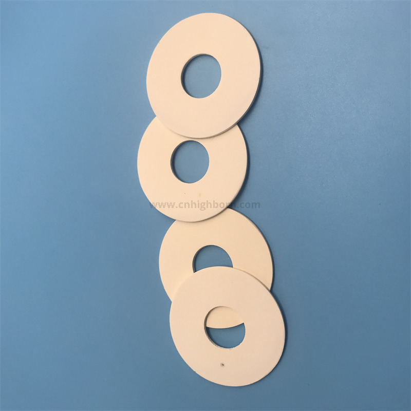 Disque filtrant poreux en diatomite naturelle, anneau en céramique de diatomite