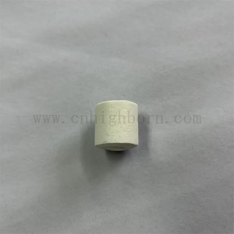 Pot de céramique Crucible Analyzer en porcelaine de soufre en carbone