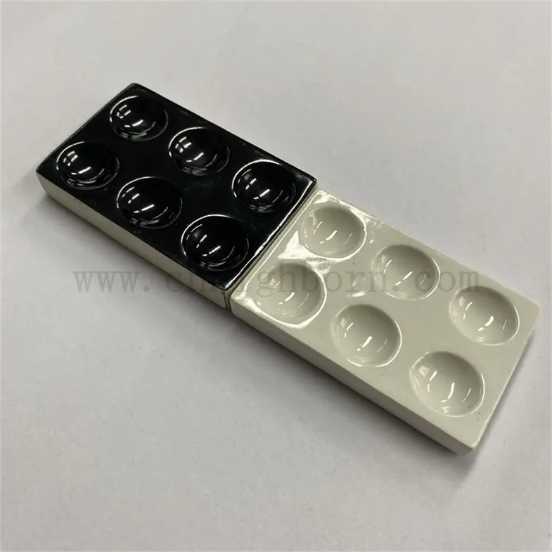 Porcelaine de laboratoire de laboratoire vitré personnalisé CUVETTE CERAMIQUE PLAT VOLATILE