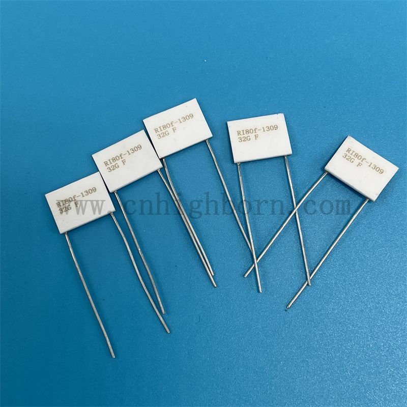 Résistance électrique à haute tension personnalisée à haute tension de 30 g d'épaisseur ohm