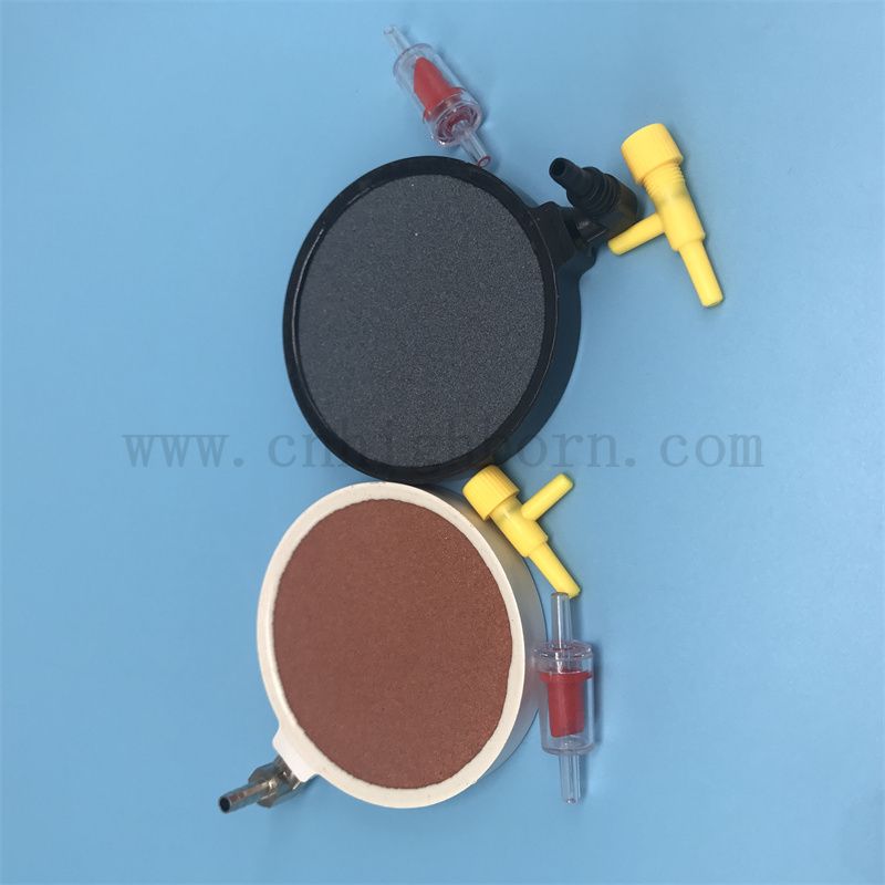 Pompe d'aération ronde Ceramic Bubble Air Pierres pour aquarium