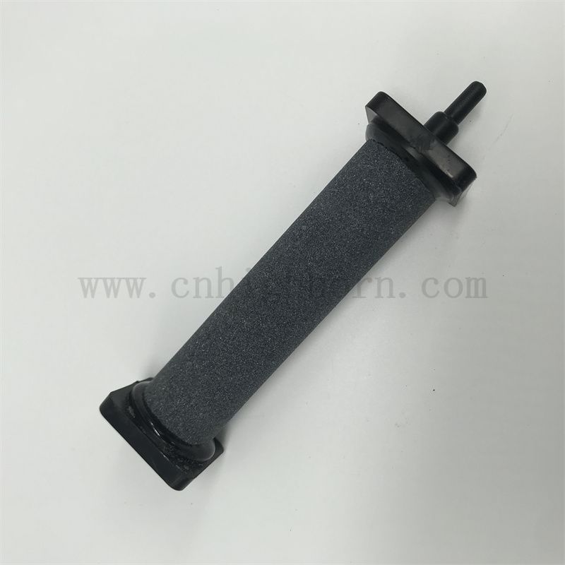 Cylindre gris foncé Pierre d'air d'aquarium de haute qualité pour l'aquaculture et le poisson