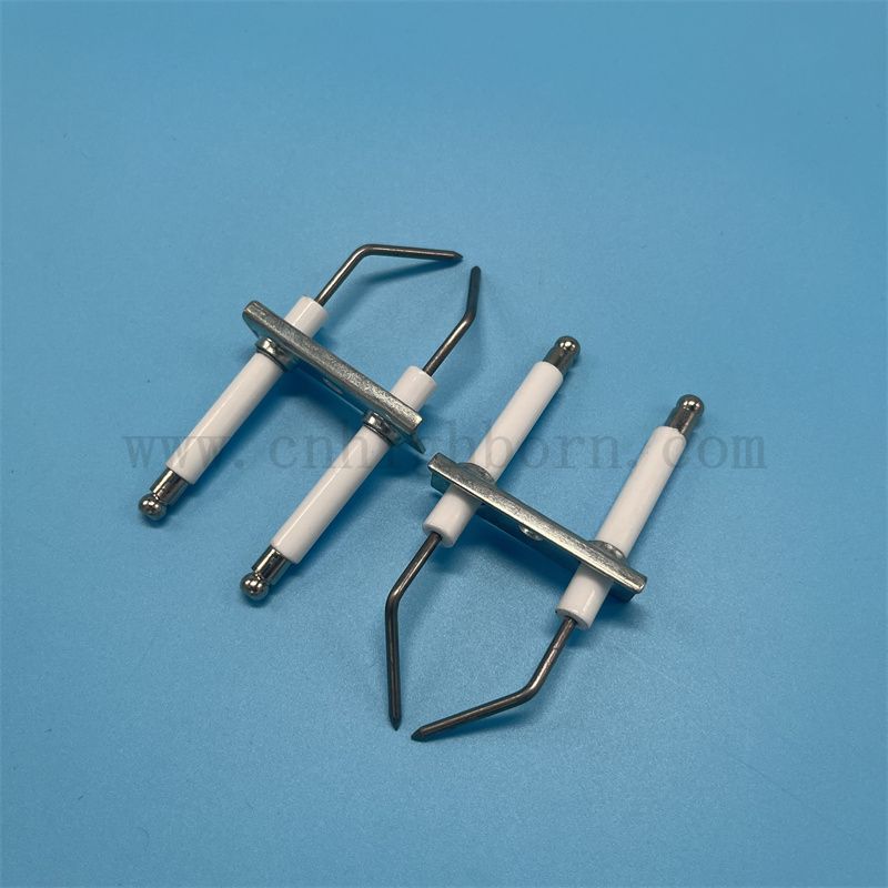 Alumina Electrode Combustion Moteur Ignitor Ignter Sparging AL2O3 Ceramic Ignition