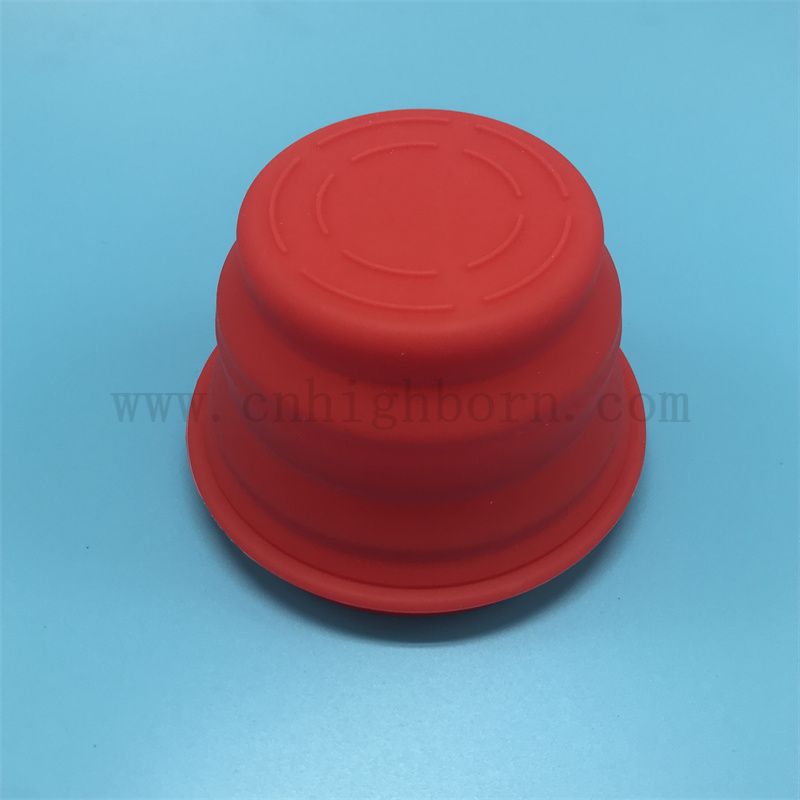 Bol de bol de pliage en caoutchouc portable de qualité alimentaire alimentaire