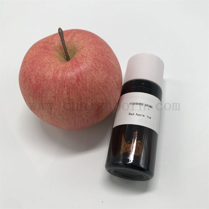 Fourniture d'usine de qualité alimentaire liquide d'huile essentielle comestible fruits de pomme Flavors arôme d'essence concentrée
