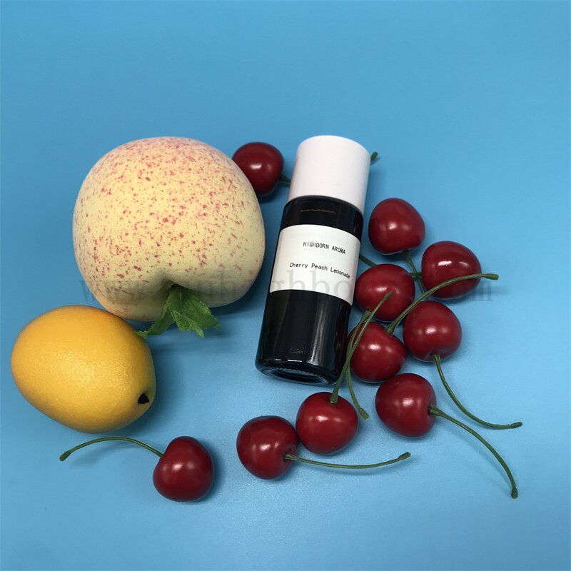 Fruits mélangés au citron et aux pêche 