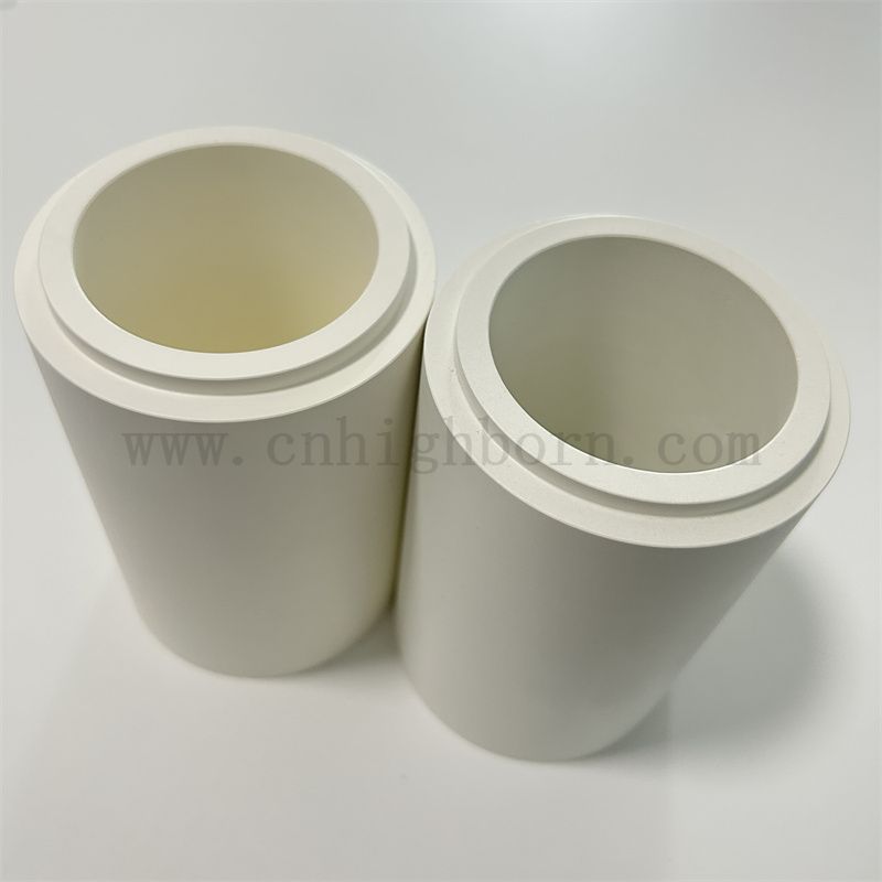 Nitrure de boron isolant grand diamètre tube de conductivité thermique élevée BN partie céramique