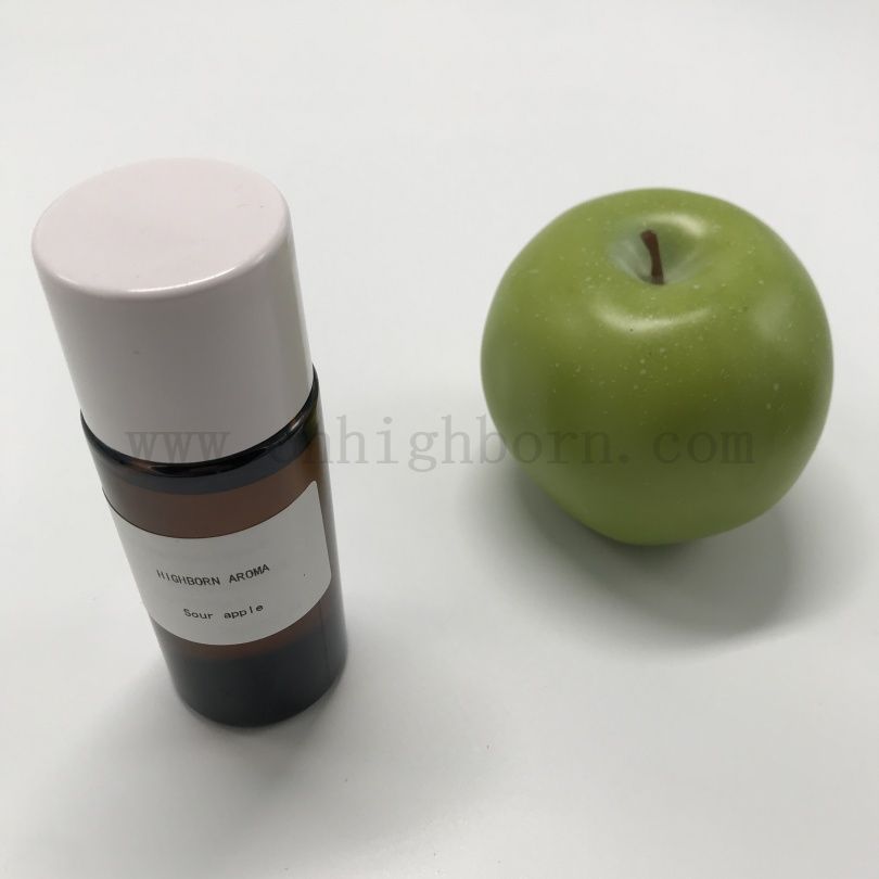 Diverses saveurs Huile essentielle de fruits de pomme acide Pomme concentrée Essence Fragrance Liquide