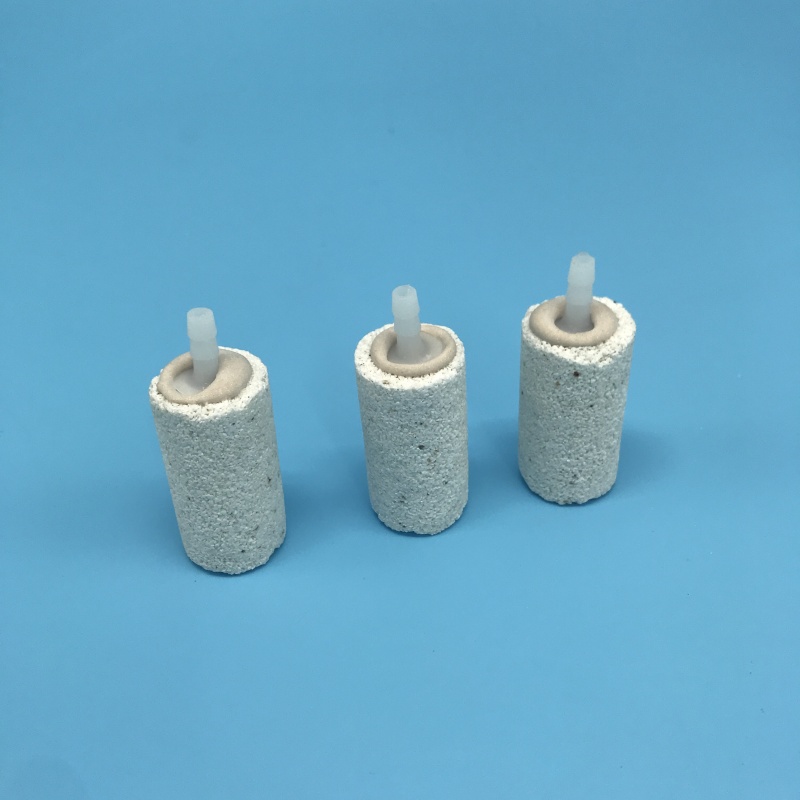 Aquarium Cylinder Air Stone Mineral Bubbles Libérez la pompe de poisson-pêche Airstone Aération Oxygène Diffuseur